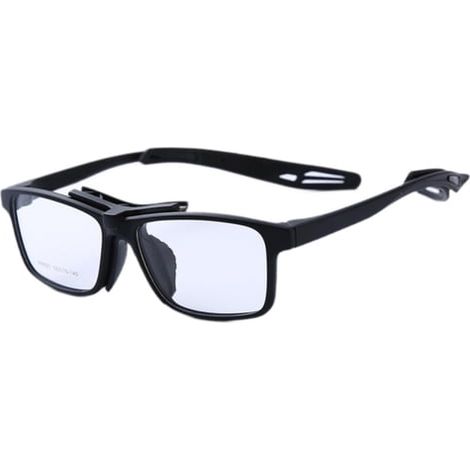 Gafas deportivas antivaho para baloncesto, gafas deportivas unisex, gafas para squash - negras (1/5)
