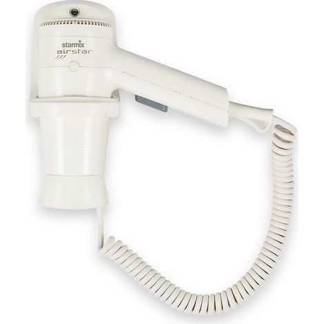 Starmix Hand-Haartrockner HFSW 12 Wandhalterung 1 Luftgeschwindigkeit, 1200 W