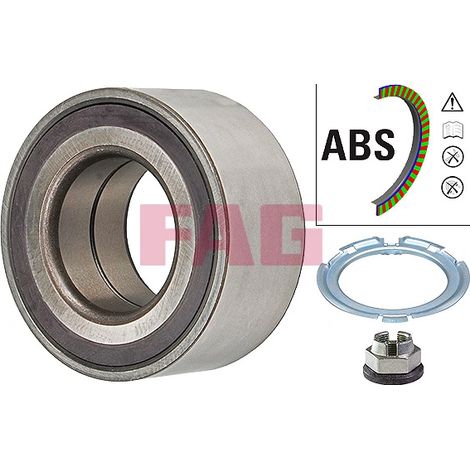 Kit de roulements de roue FAG 713 6441 20 NISSAN 4021000QAE 4021000QAF 4408668