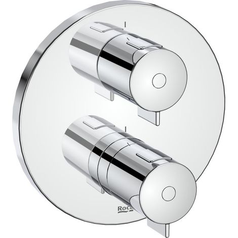 Grifo termostático empotrable para baño-ducha (2 vías) T-500 - ROCA (1/3)