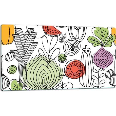 Tagliere in vetro 52x30 per verdure (1/5)