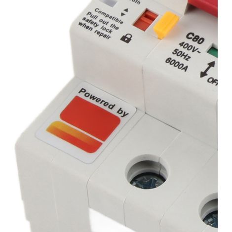 Disjoncteur intelligent Wi-Fi triphasé 80 A (1/5)