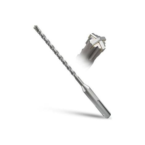 Destockoutils – Foret béton SDS Plus 16 mm – Longueur 160 mm – Pour béton armé et pierre – Durabilité accrue avec tête en carbure de tungstène