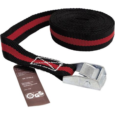 Sangle d'arrimage LAS 10320, 500x2,5 cm, avec fermeture à pince, 250 daN (1/2)