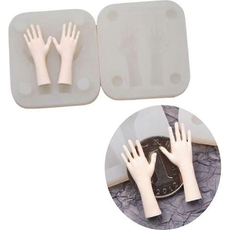Moule en silicone pour mini-moules en résine de palmier, moules de cuisson, moules à argile de palmier à faire soi-même (1/4)