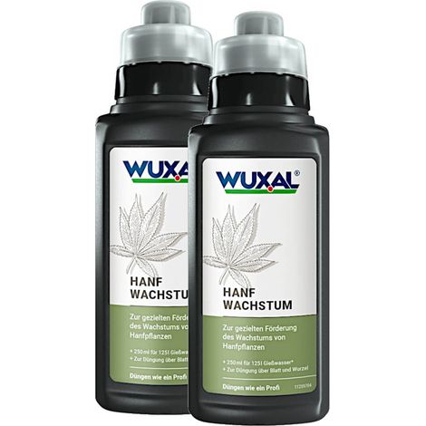 WUXAL Engrais de chanvre croissance 500 ml Engrais liquide