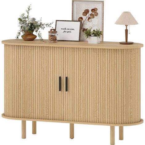 Rangement Tambour 4 Compartiments Patates Bois Robe 120x40x78 cm (1/5)