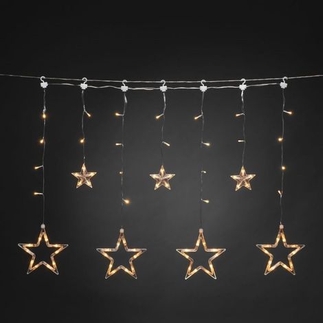 Konstsmide Lichtervorhang Innen/Außen 230 V/50 Hz EEK: F (A - G) 77 LED Bernstein (1/4)