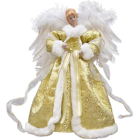 Angel - 32 X 18.5 X 7 Cm - Led Tree Topper - Indoor Outdoor Christmas Decor - 1 Piece (1/5)