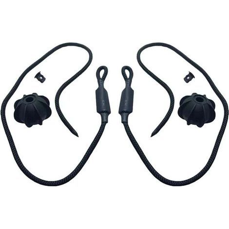 2pcs Voiture Corde De Fixation Universelle Corde De Chaîne De Fixation avec Couvercle De Coffre Serrant avec Corde De Porte-Bagages Arrière Garde-Boue avec Petite Boule pour Coffre De Voiture (1/5)