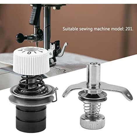 Ensemble Tension de Fil Machine à Coudre, Installation Facile 2 Pièces pour Modèle 201 Utilisateurs Débutants et Professionnels en Couture Maison (1/3)