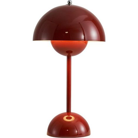 Lampe de bureau LED champignon rechargeable – Gradation tricolore – Matériaux fer et acrylique – Économie d'énergie pour maison moderne (1/5)