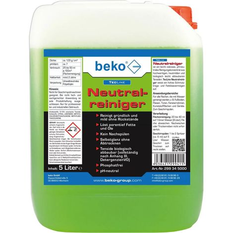 TecLine Neutralreiniger 5 l Kanister (1/4)