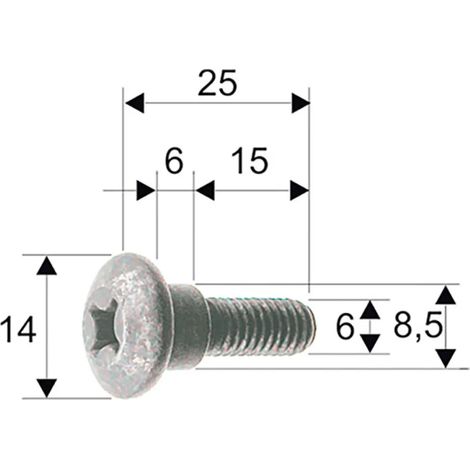 Viti rms 298086 575249 resistenti alla ruggine confezione 10