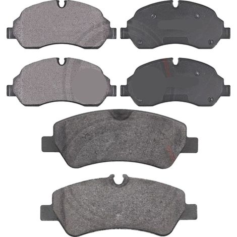 KIT PASTIGLIE FRENO ANTERIORI E POSTERIORI compatibile con AUDI A4 (E2,B6,8EC,8ED,B7) / PASTIGLIE FRENANTI AUTO OEM FDB1451,FDB1788 / SOSTITUZIONE DIRETTA / BASSA POLVERE / SILENZIOSO
