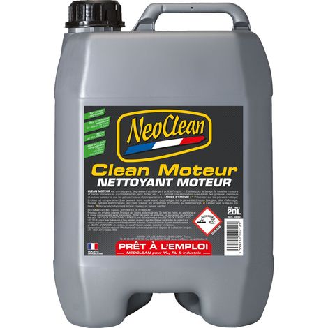 Nettoyant moteur CLEAN MOTEUR pour chassis et pièces mécaniques - bidon de 20 litres