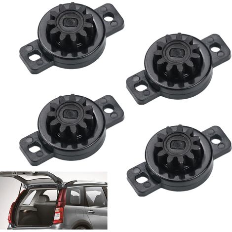 Ensemble de 4 amortisseurs de vitesse pour automobile – rotation bidirectionnelle, adaptés aux coffres de rangement de voiture (1/5)
