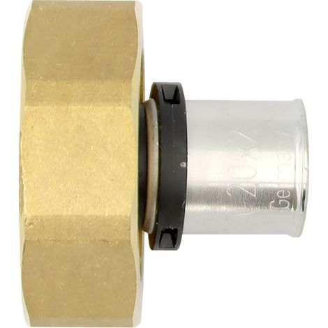 Pipetec Pressfitting Verschraubung Übergang 20x2 mm 1 1/2 Zoll IG TH (1/5)