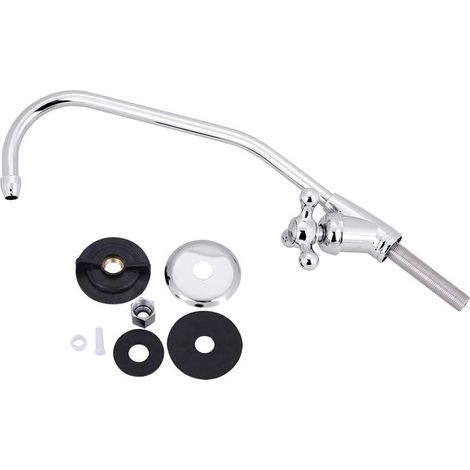 Robinet osmoseur 1/4 pour eau froide, rotation à 360°, col cygne