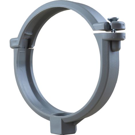 First Plast – Collier de fixation murale en PVC Ø75 mm – Taux d'expansion supérieur à 800% – Résistance thermique pour réseaux sanitaires (1/3)