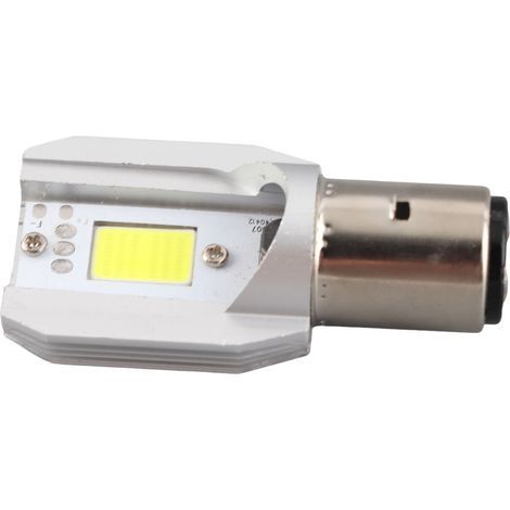 COB-Scheinwerferlampe, Aluminiumgehäuse, hohe Helligkeit, geringer Stromverbrauch, Motorradlampe, gleichmäßiges Licht für Motorräder und Roller