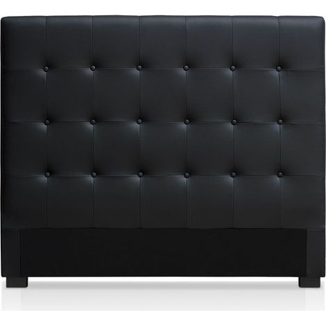 Tête de lit Luxor 140cm Noir