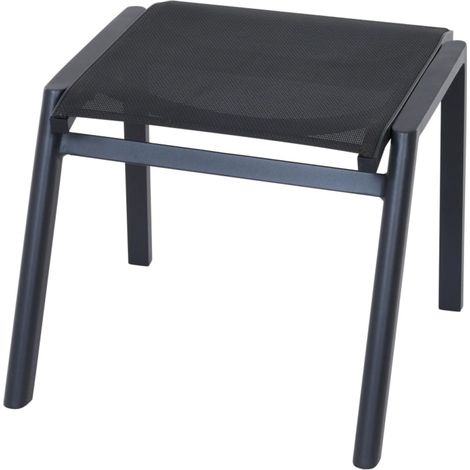 Dining Hocker Bologna grau Aluminium, Textilbezug grau (1/5)