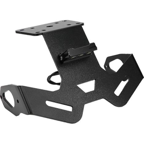 Support de plaque d'immatriculation avec garde-boue et éclairage LED intégré, compatible avec YAMAHA MT-15 2019-2020