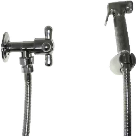 Ensemble de douche pour bidet WC vintage (1/3)