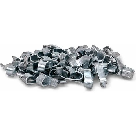 Crochets zinc-aluminium pour cage (1/3)