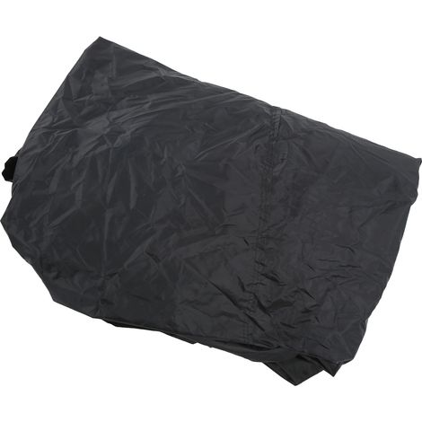 Housse de voiture noire imperméable anti-vent anti-poussière protection UV anti-rayures bandes réfléchissantes pour camions 4x4 véhicules tout-terrain extérieur (1/5)