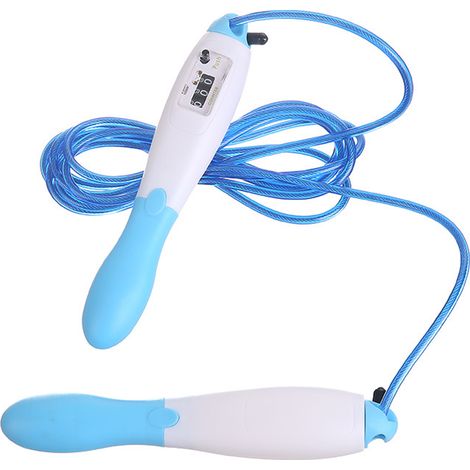 Corde à Sauter Numérique - Compteur Électronique de Sauts et Calories - Réglable par Coupe - Pour Adulte et Enfant (1/5)