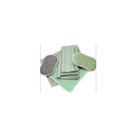Lot de 6 Chiffons Bambou Microfibres - Nettoyer et lustrer Toutes Les Surfaces Lisses et fragiles -Vitre, carrosserie, vitroceramique, Lunettes, écran (Classic)
