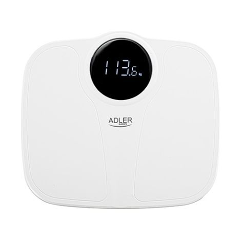 Bilancia pesapersone Adler AD 8172w, portata fino a 180 kg.