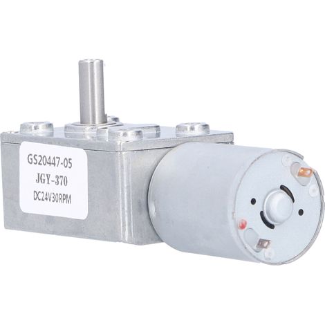 Moteur Réducteur 24V DC, Mini Moteur à Engrenages Haute Puissance pour Serrure Électronique et Robotique, 30 RPM