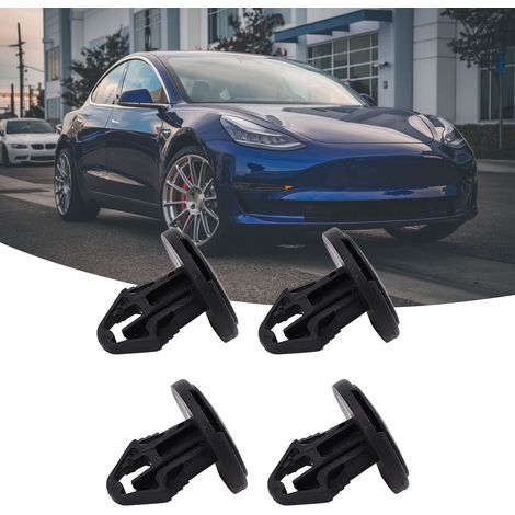 (T04) Clips de fixation inférieurs pour pare-chocs avant Tesla Model 3/Y 2017-2023 1128034 (lot de 4) (1/5)