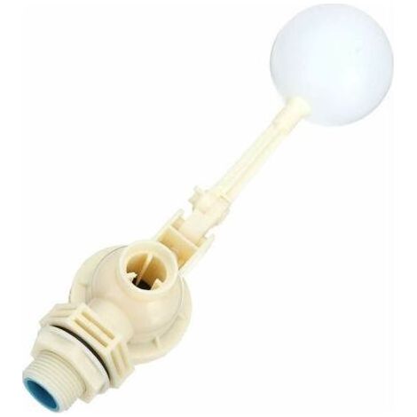 Robinet flotteur à bille à verrouillage automatique 1 pouce pour réservoir d'eau et tour de refroidissement, quantité 1 pièce, fixation incluse, dimensions standard, matière durable (1/5)