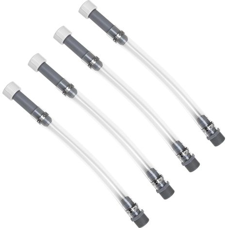 Kit di tubi flessibili per taniche di carburante da competizione – Beccuccio compatibile con taniche da 3, 5 e 5,5 galloni – Design del filtro migliorato – Confezione da 4 pezzi (1/5)