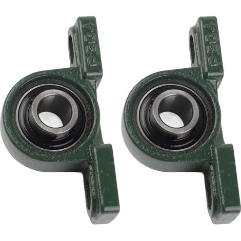 2 pièces palier à semelle UCP204 roulement à billes monté sur support alésage 20 mm (1/5)