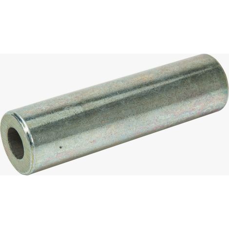 Werka Pro – Entretoise métal Ø20-Ø10mm – Longueur 74mm – Pour axes de roues de brouettes et chariots – Maintien solide et durable