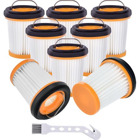 Leadaybetter Lot de 8 filtres de rechange WV200UK WV251UK pour aspirateur à main sans fil Shark ION W1 W2 W3 S87 WV200 WV201 WV205 WV220 WV251 (1/5)