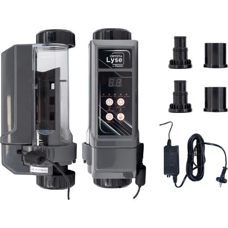 Elettrolizzatore salino Crystalyse 24m³ per piscine fuori terra - Trattamento naturale - 5g/h