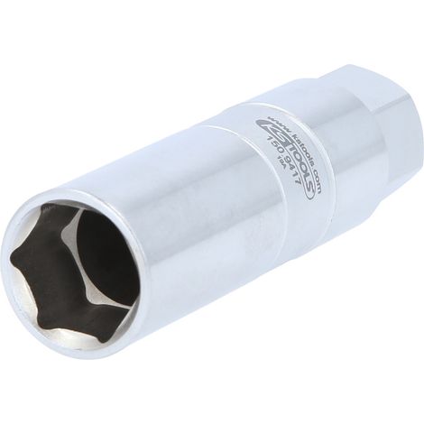 KS Tools Stoßdämpfer-Außensechskant-Gegenhalter-Stecknuss, 17 mm