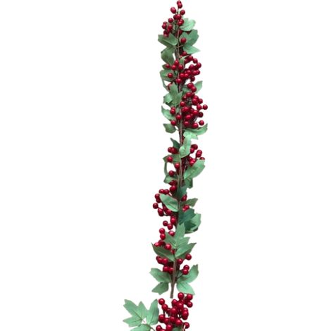 Ghirlanda con bacche 130cm Due esse christmas