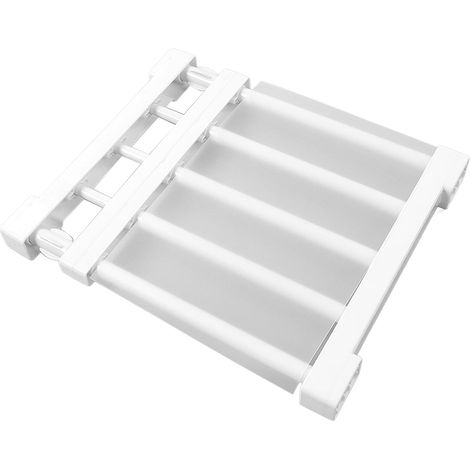 Étagère extensible à tension pour placard, sans clous, séparateur de rangement pour armoire, longueur 30-40 cm / 11,8-15,7 pouces (1/5)