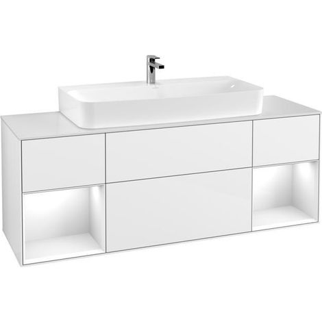 Villeroy & Boch F211GFGF Waschbeckenunterschrank Finion F21