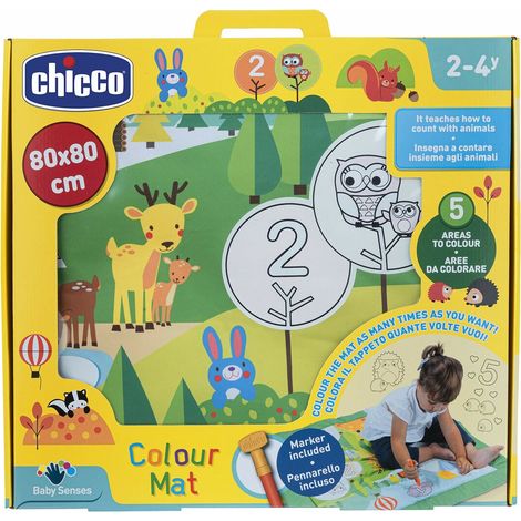Chicco 10632000000 Gioco Tappeto Colori Numeri Multicolore (1/3)