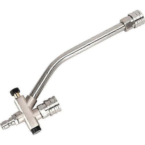 Accessoires pour canons à mousse à double connecteur, nettoyeur haute pression, embout double (1/5)
