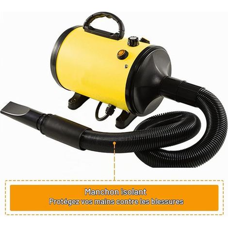 Pet Dryer 4 Nozzles Yellow (1/3)