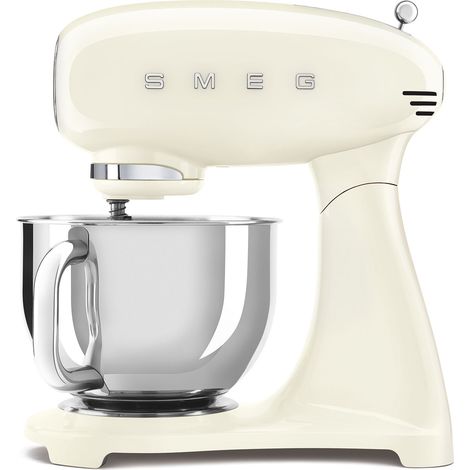 Batidora de pie Smeg color crema a todo color SMF05CREU (1/3)